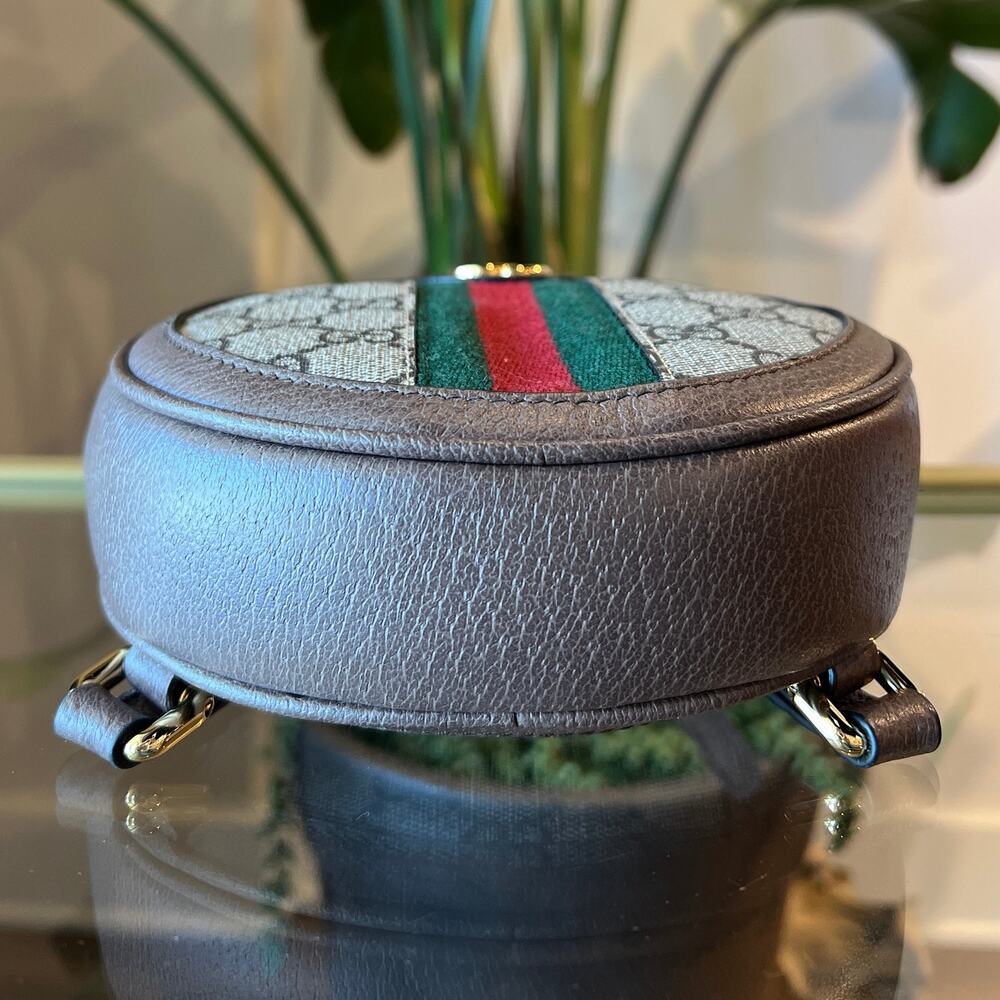 GUCCI GG Surpreme Ophidia Round Backpack - Picture 5 of 8